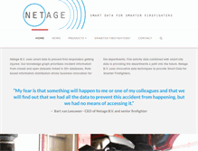 Tablet Screenshot of netage.nl